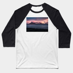 Magical Sunrise by the Sea in Isle Of Skye Scotland Baseball T-Shirt